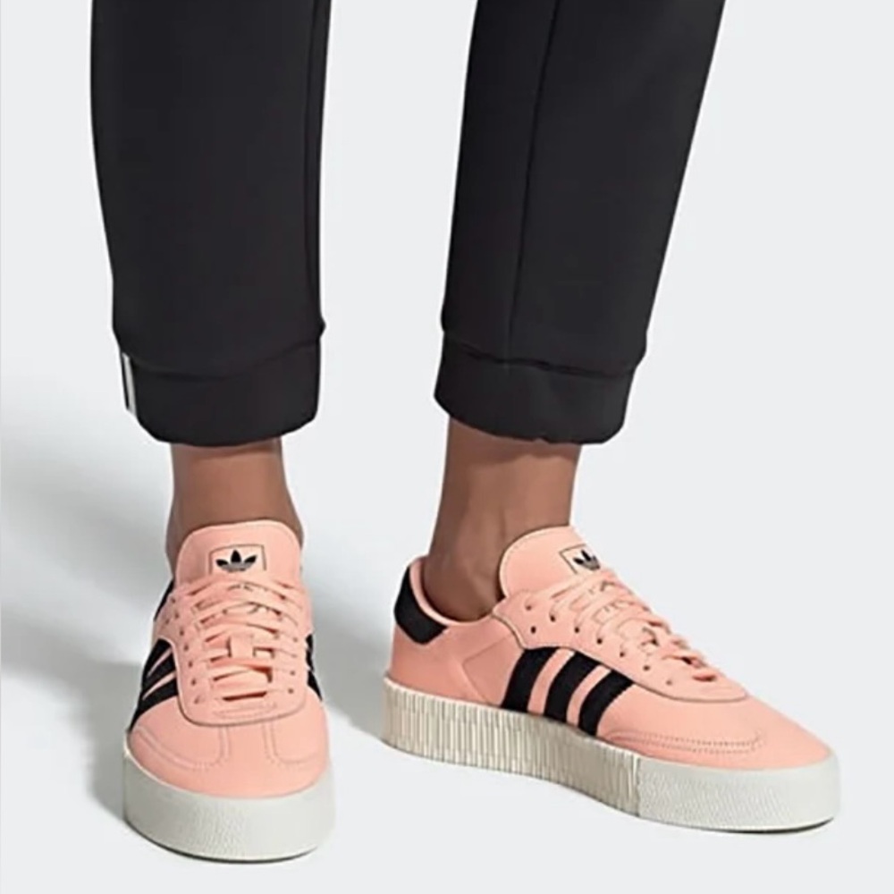 Adidas Classic Samba Rose Platform Sneakers